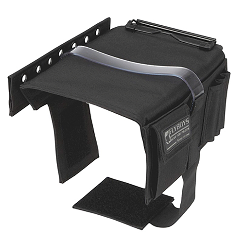 Pilot Kneeboard | With Eyelets and Clipboard, Black